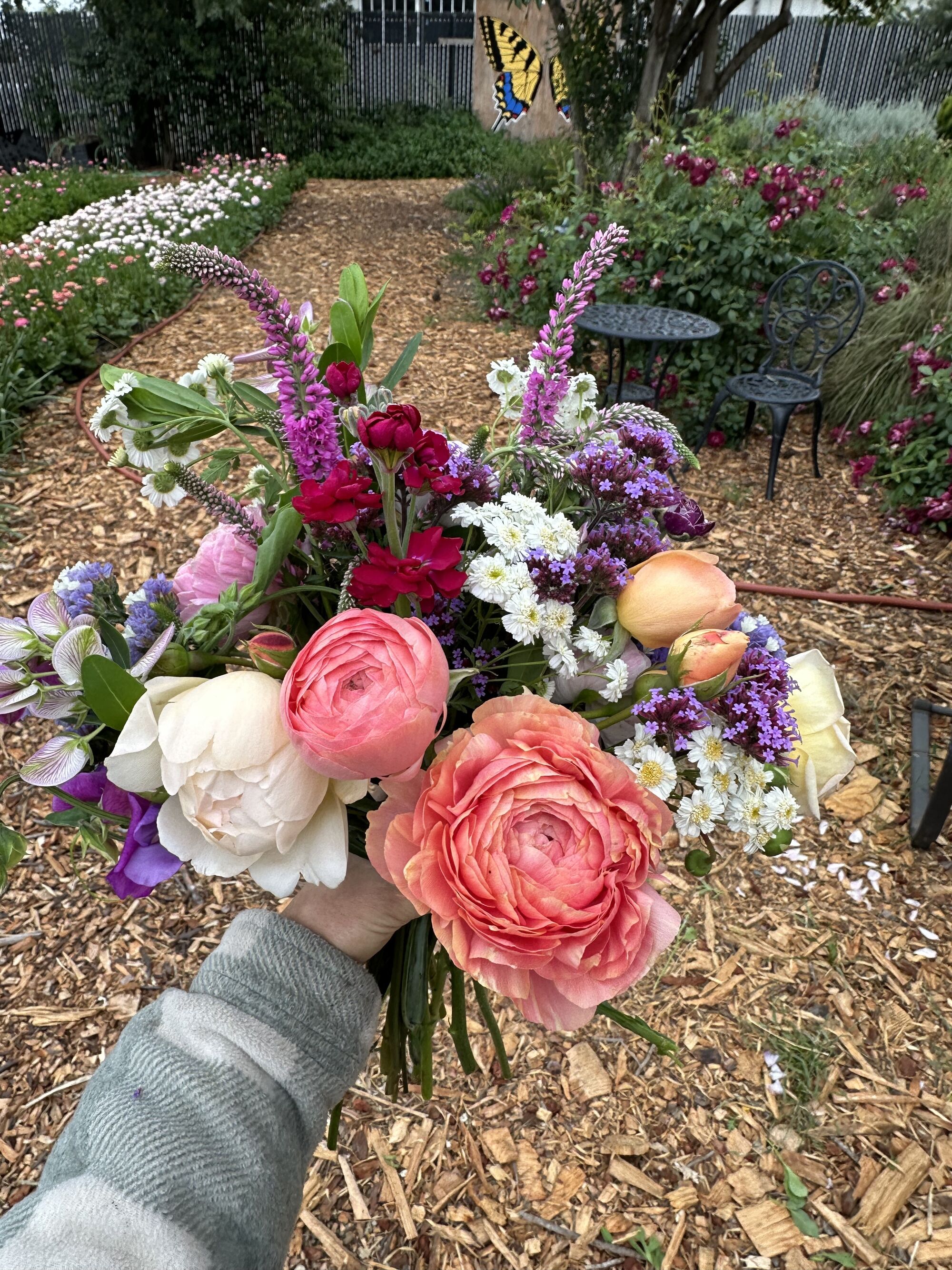 U-pick flower bouquet